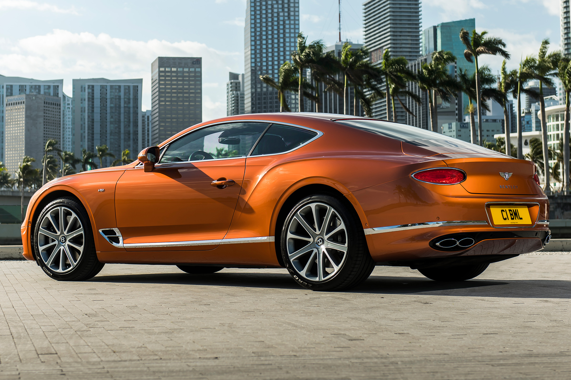 Bentley Continental GT V8 rear quarter