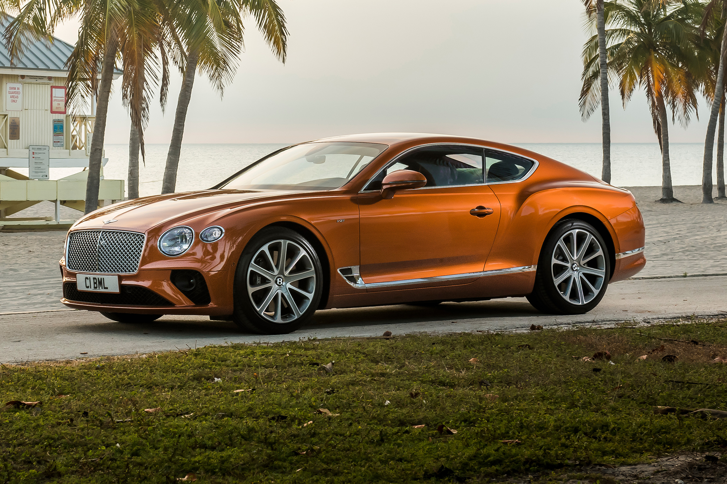 Bentley Continental GT V8 front quarter