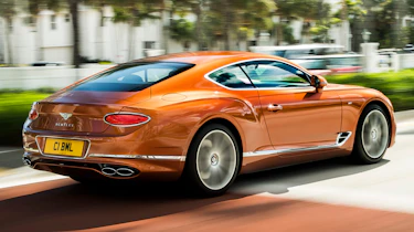 Bentley Continental GT V8 rear tracking