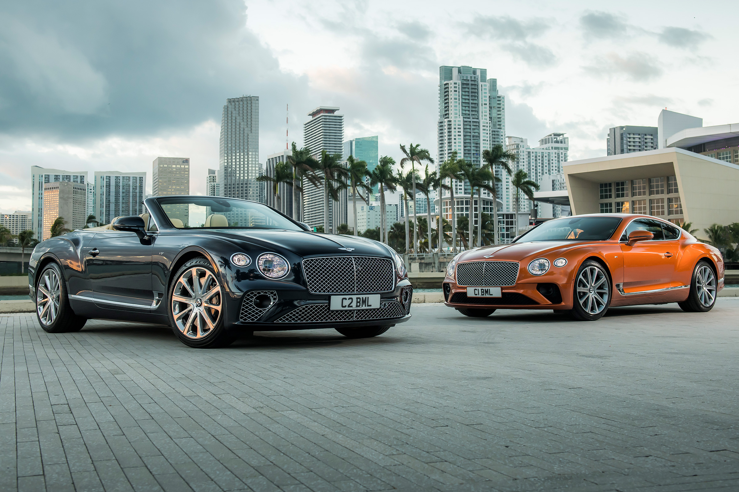 Bentley Continental GT V8 convertible and coupe