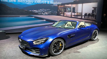 Mercedes-AMG GT R Roadster Geneva Motor Show 2019 front quarter