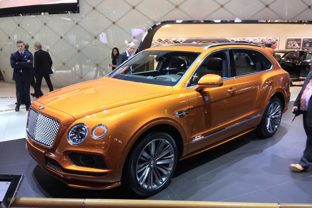 Bentley Bentayga Speed - Geneva - Front