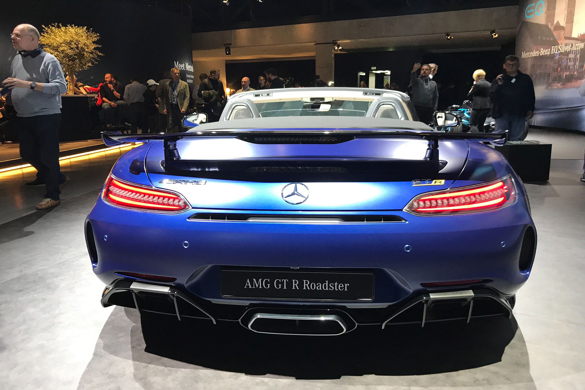 Mercedes-AMG GT R Roadster Geneva Motor Show rear