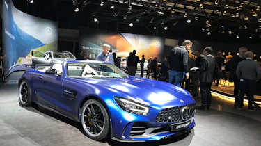 Mercedes-AMG GT R Roadster Geneva Motor Show front quarter 2