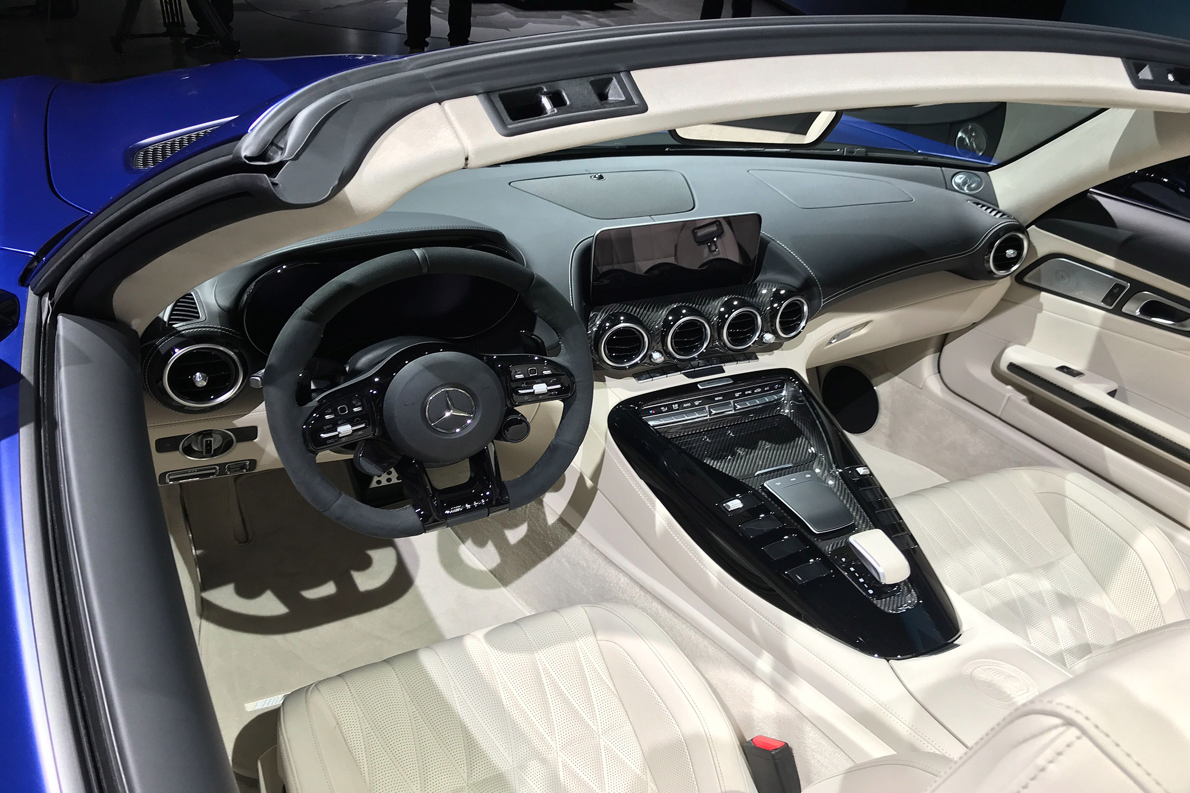 Mercedes-AMG GT R Roadster Geneva Motor Show interior
