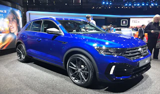 Volkswagen T-Roc R Geneva front quarter