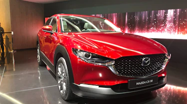 Mazda CX-30 SUV - Geneva - front quarter