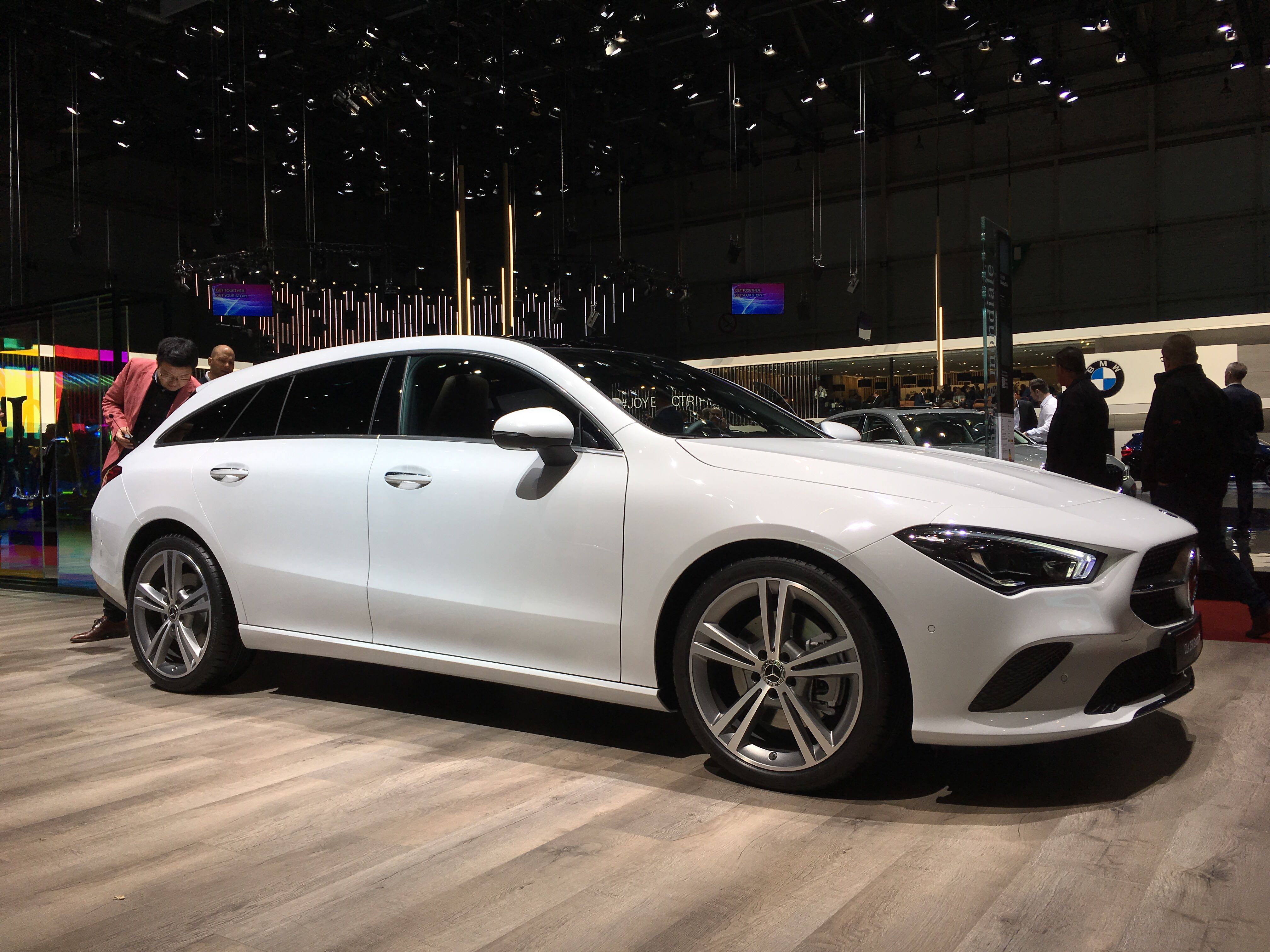 Mercedes CLA Shooting Brake at Geneva - front