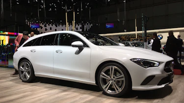 Mercedes CLA Shooting Brake at Geneva - front