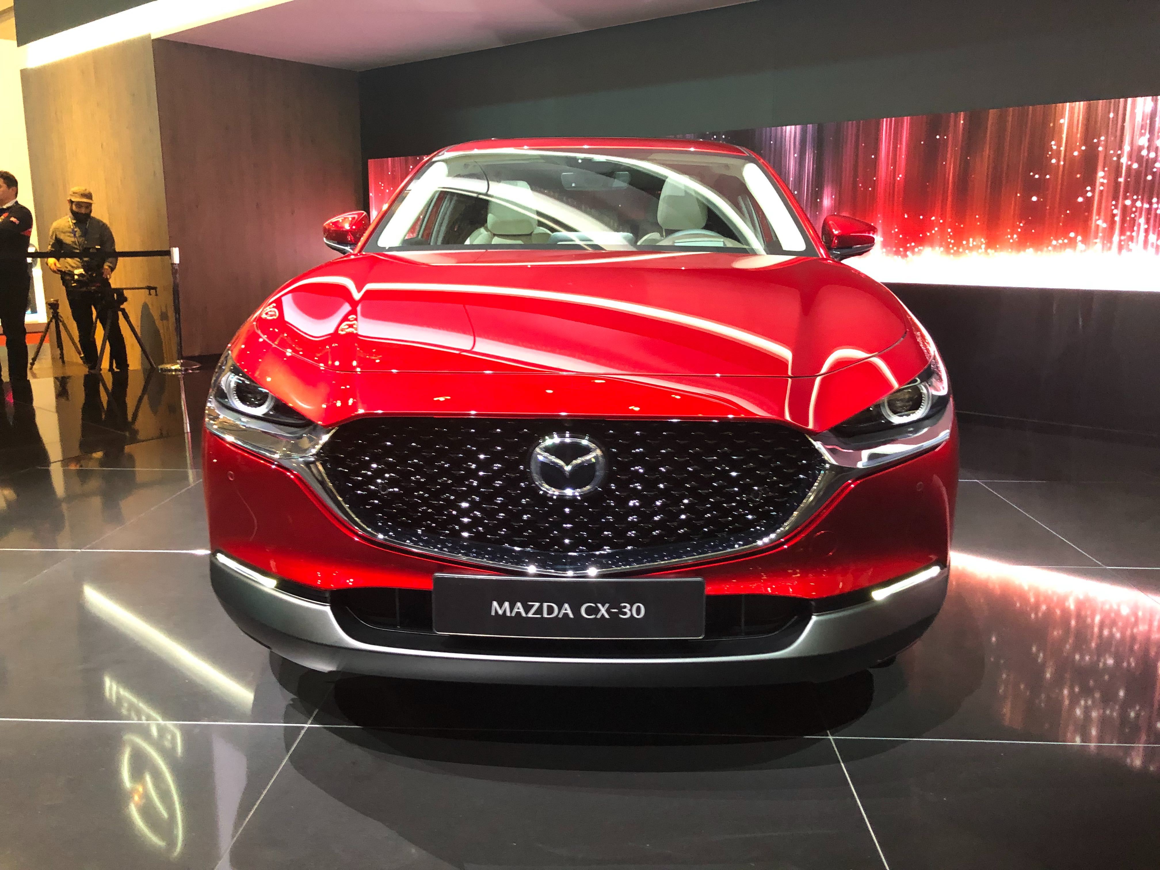 Mazda CX-30 SUV - Geneva - front close