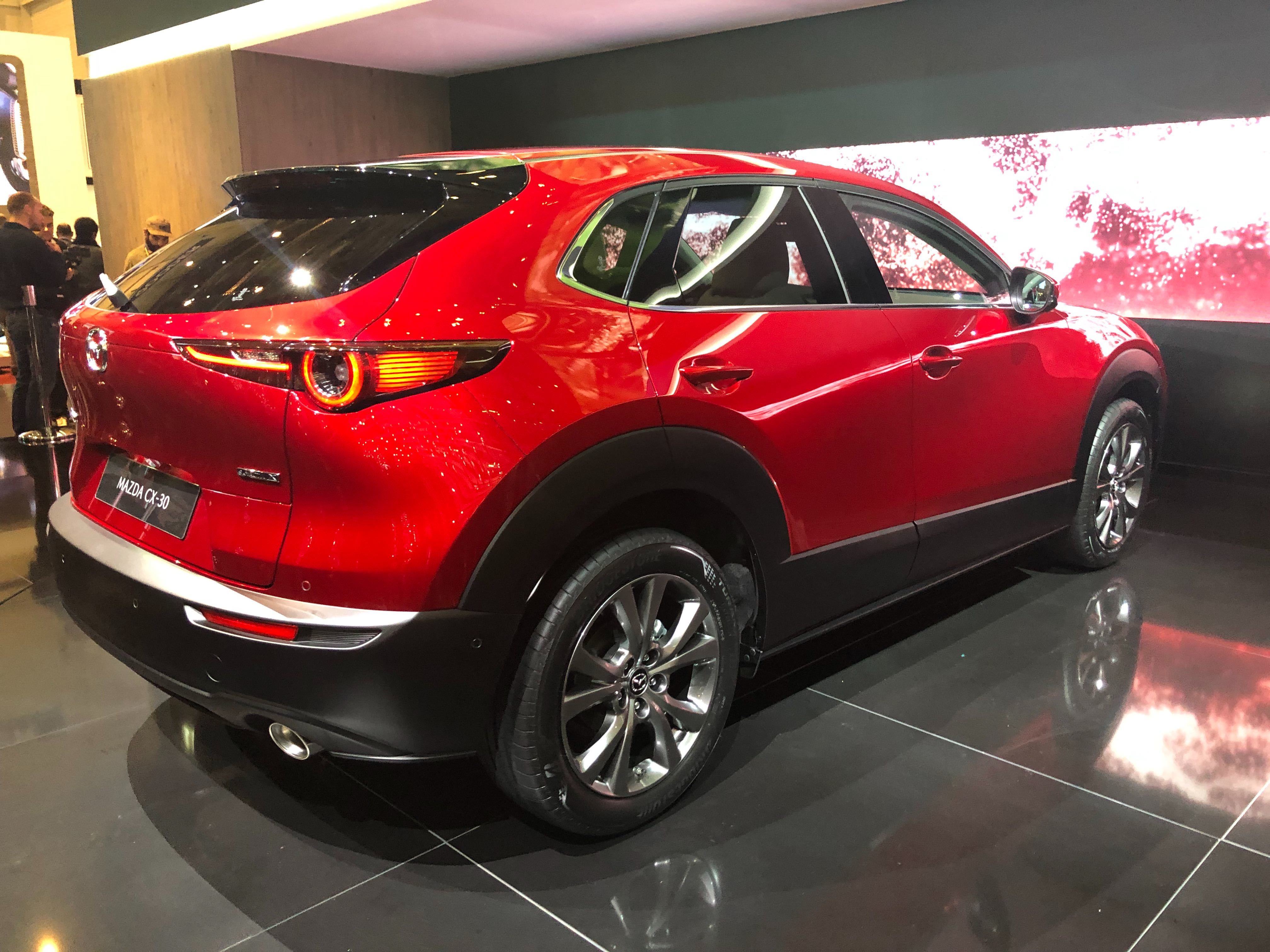 Mazda CX-30 SUV - Geneva - side three quarters