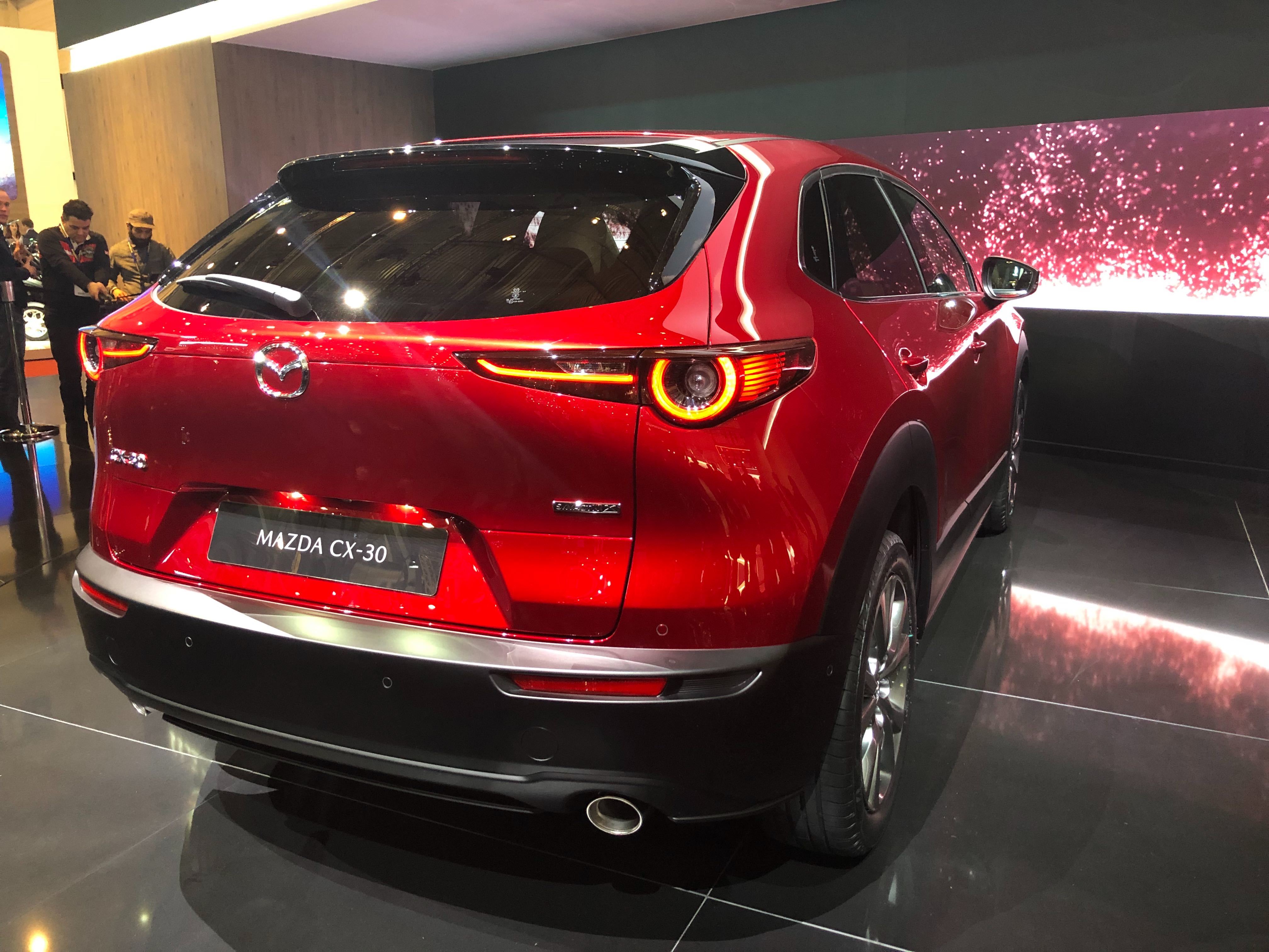 Mazda CX-30 SUV - Geneva - rear close