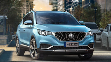 MG ZS EV front