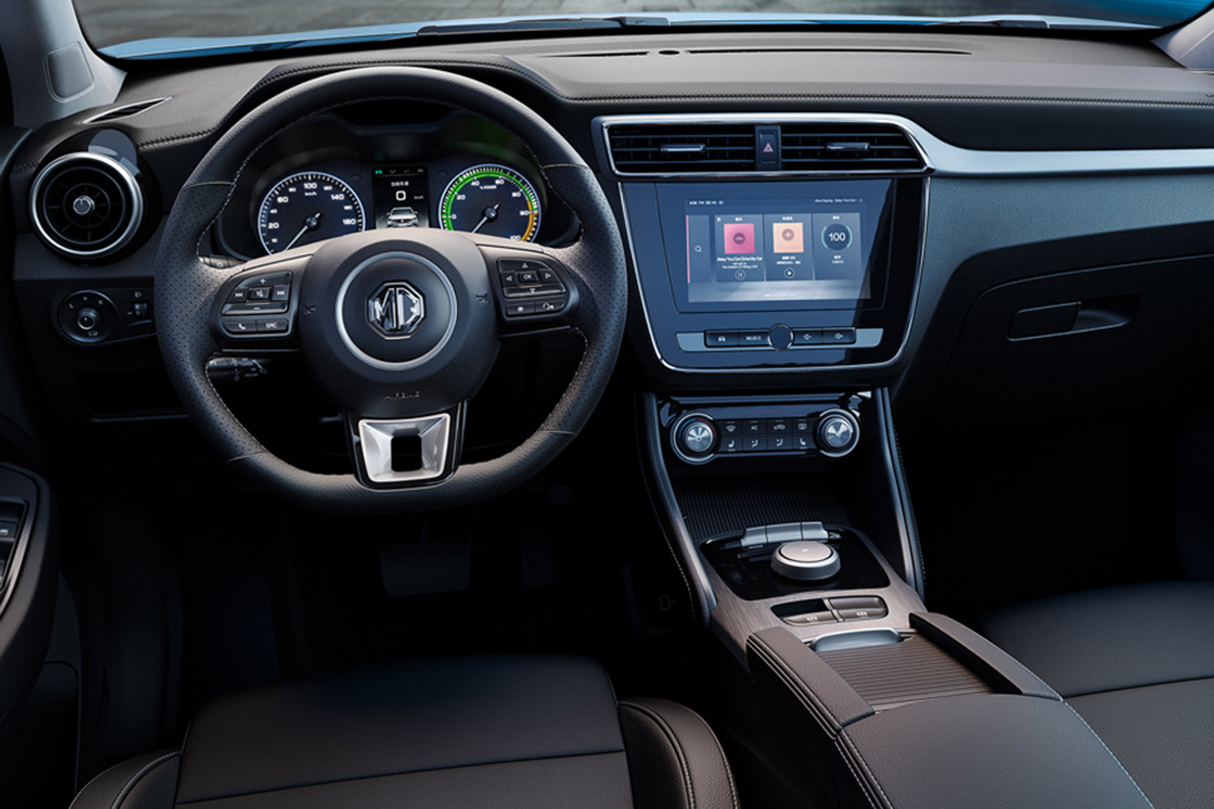 MG ZS EV interior