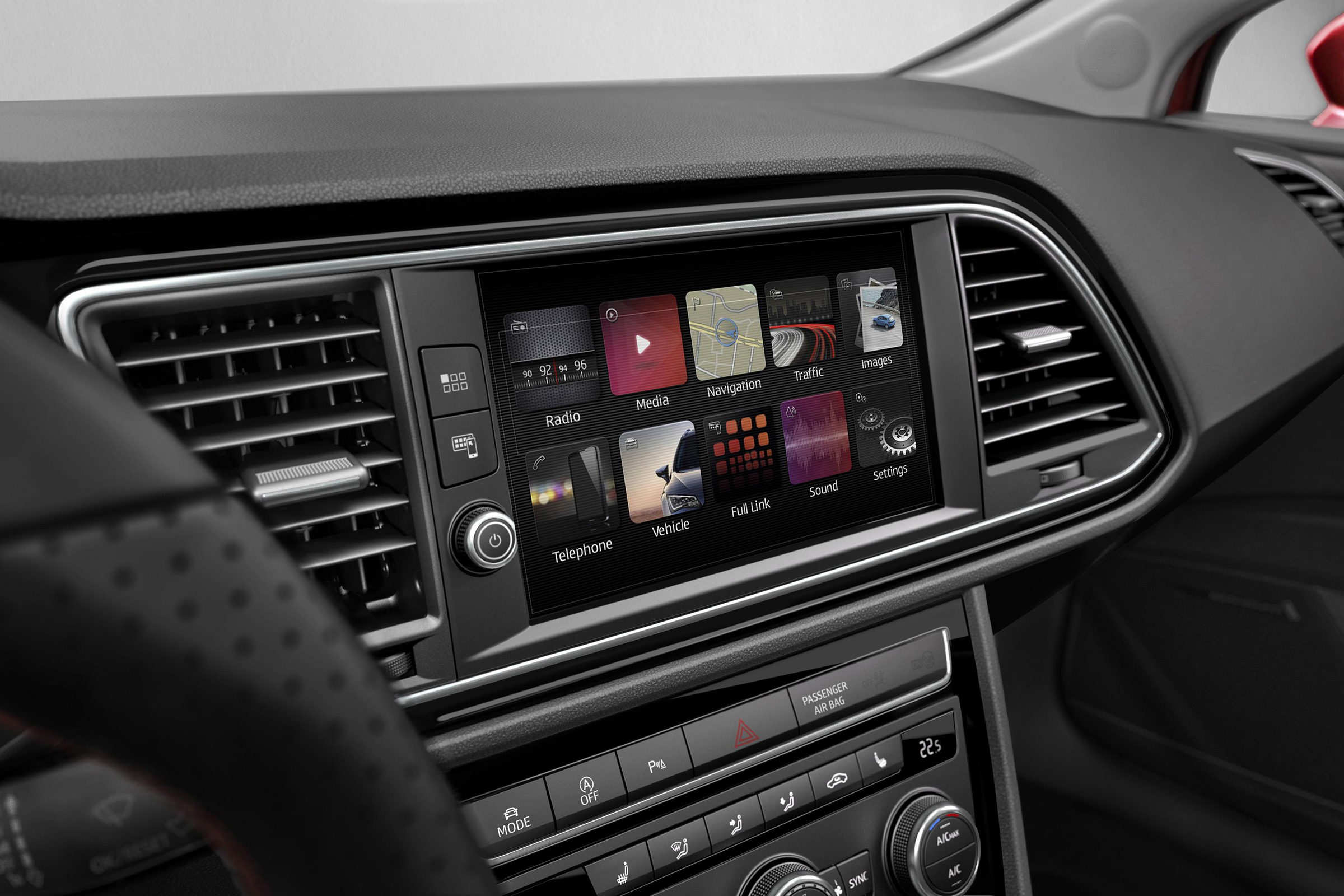 SEAT Leon touchscreen