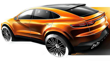 Porsche Cayenne Coupe sketch