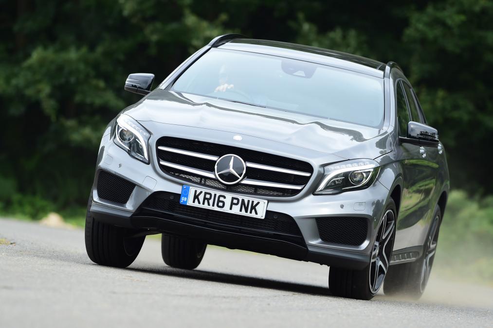 Mercedes-Benz GLA-Class AMG Line front cornering 