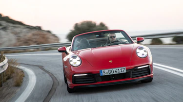 Porsche 911 Cabriolet 2019 tracking corner 2