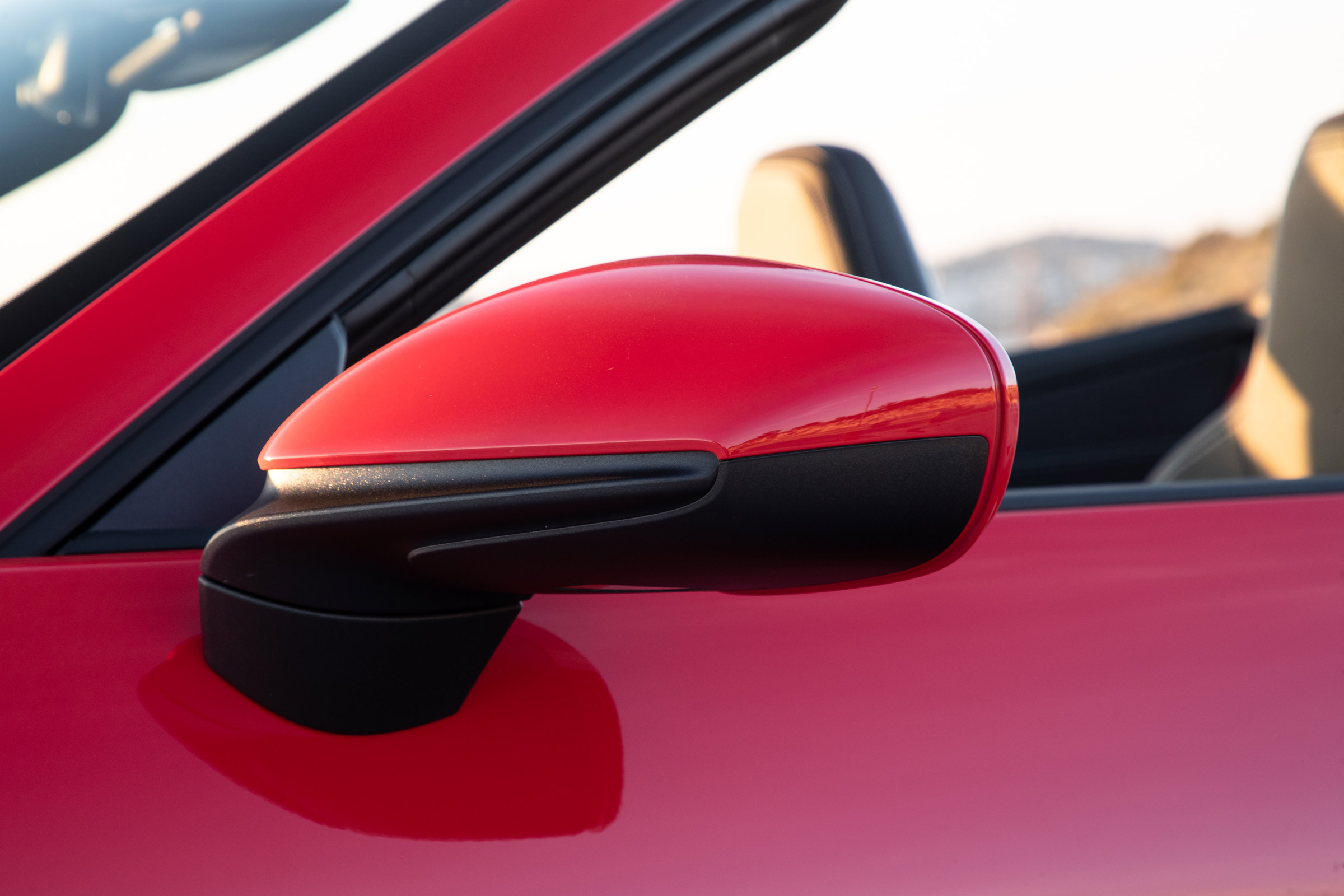 Porsche 911 Cabriolet 2019 wing mirror