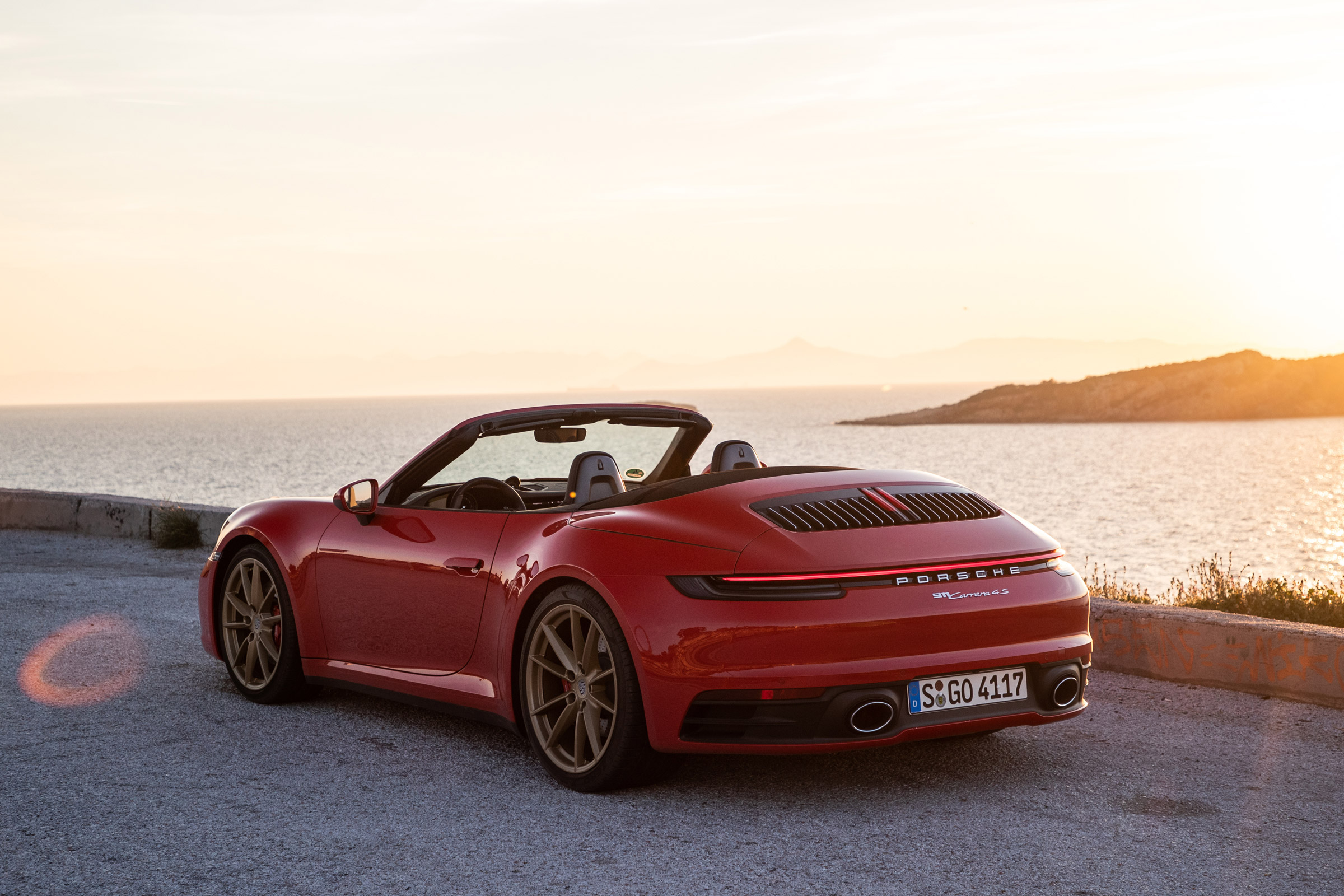 Porsche 911 Cabriolet 2019 rear