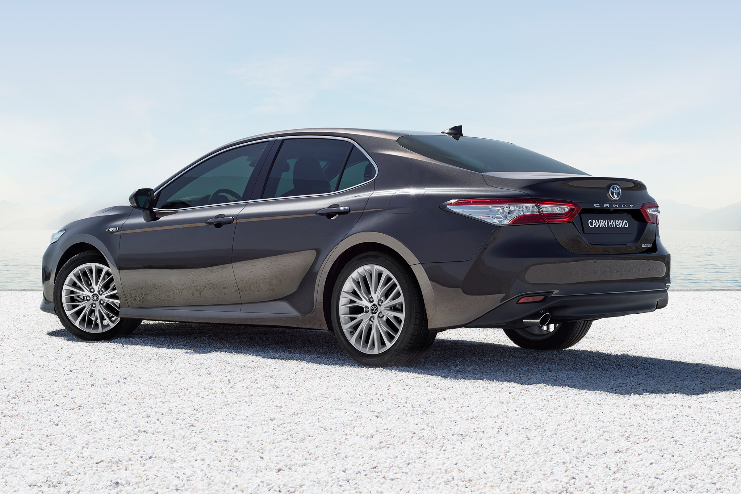Toyota Camry Hybrid rear quarter