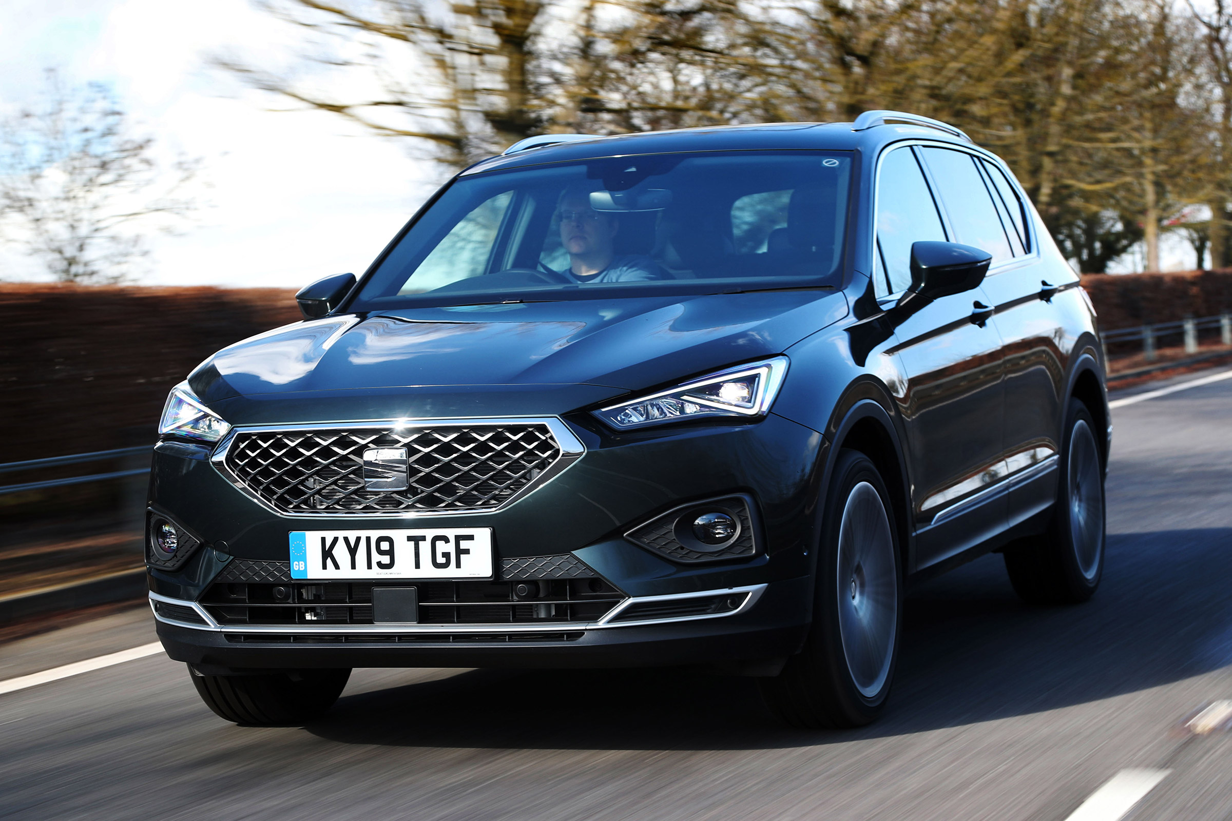 SEAT Tarraco driving