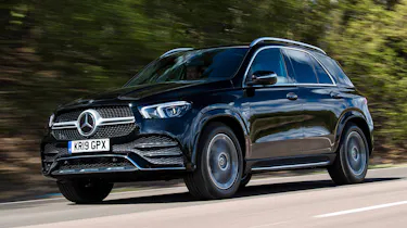 Mercedes GLE driving