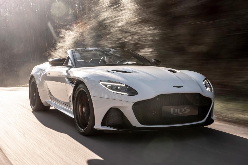 Aston Martin DBS Superleggera Volante - front quarter