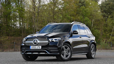 Mercedes GLE SUV front 3/4 static