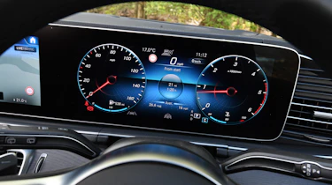 Mercedes GLE SUV digital instruments