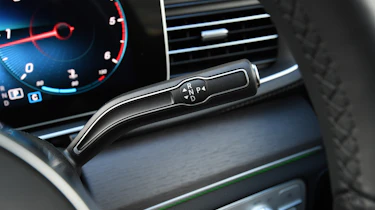 Mercedes GLE SUV gear selector