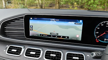 Mercedes GLE SUV MBUX infotainment system