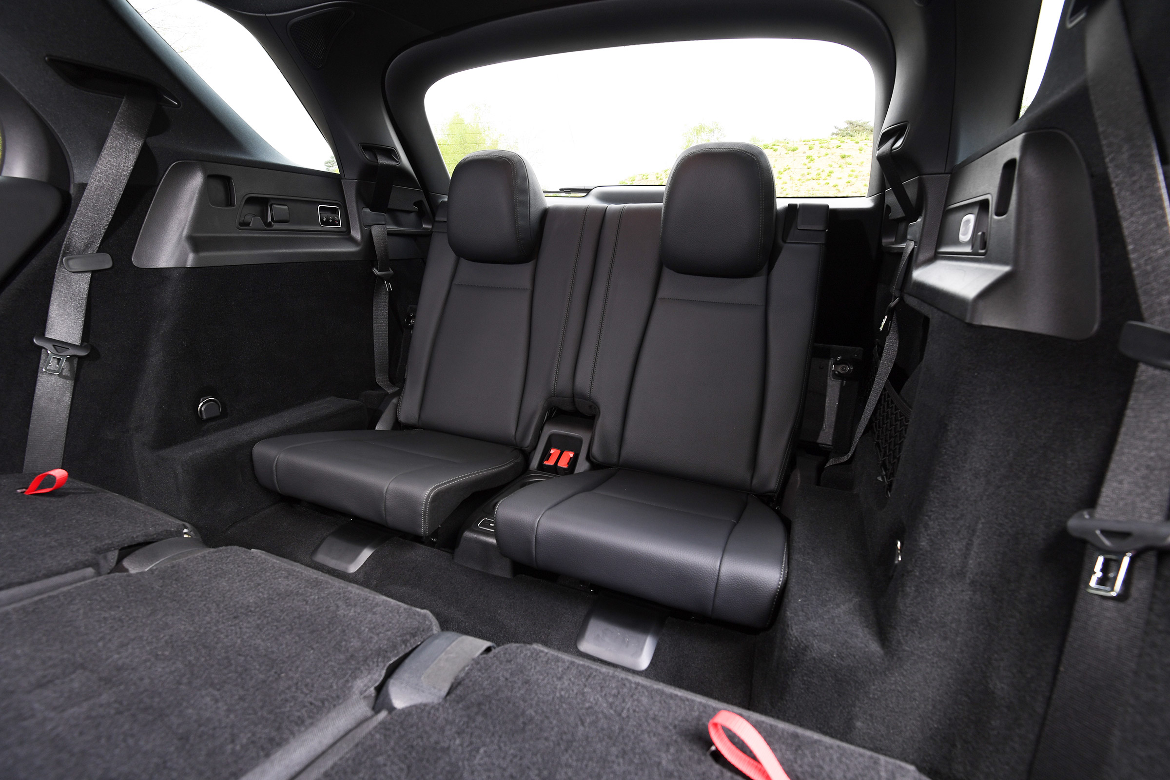 Mercedes GLE SUV third row seating