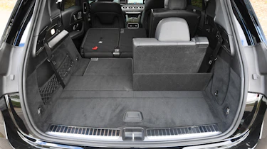 Mercedes GLE SUV boot seats up