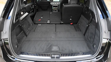 Mercedes GLE SUV boot seats down