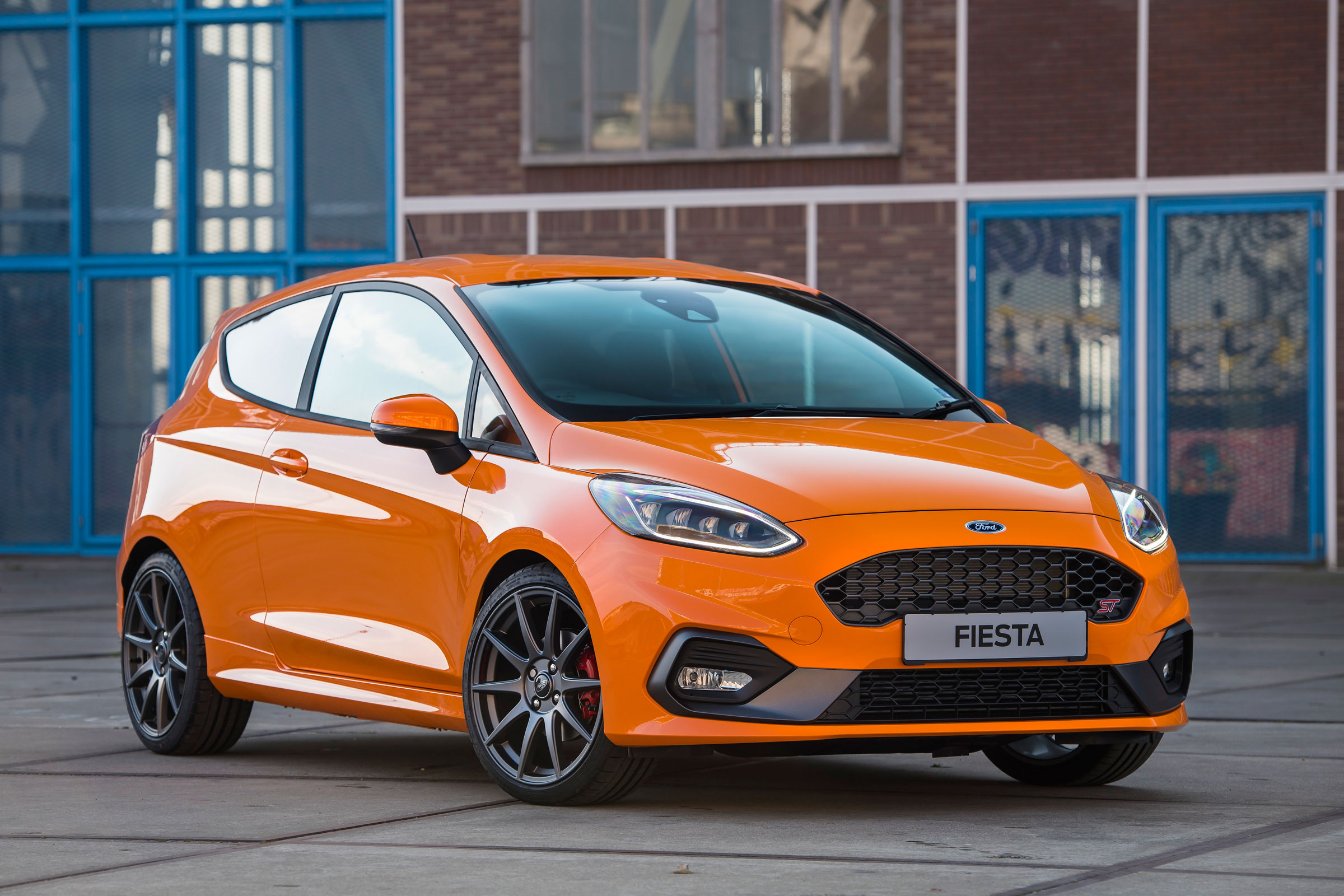 Ford Fiesta ST Performance Edition front 3/4 static