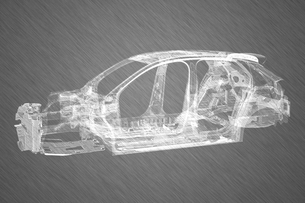 2019 Vauxhall Corsa prototype chassis