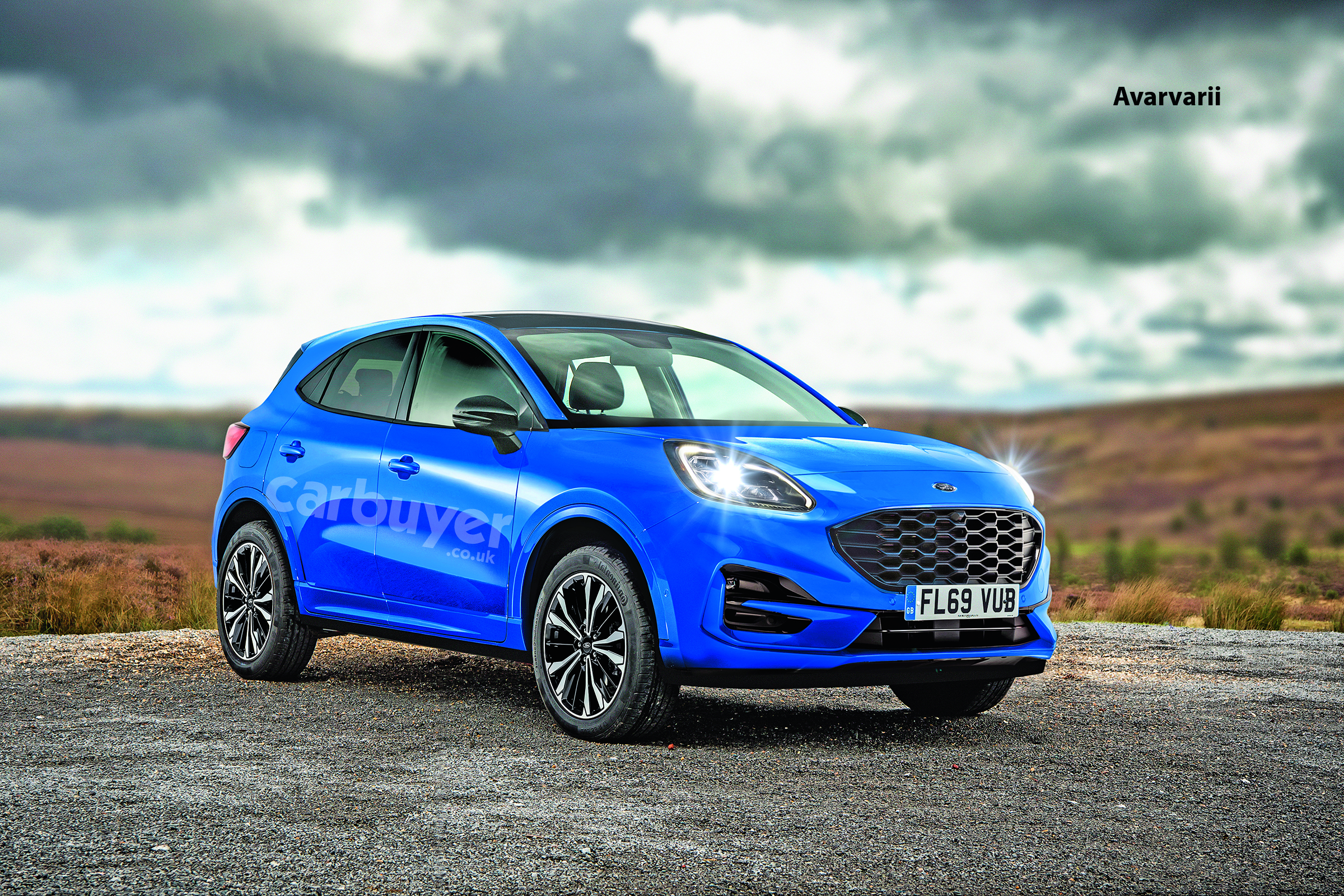 2019 Ford Puma - render