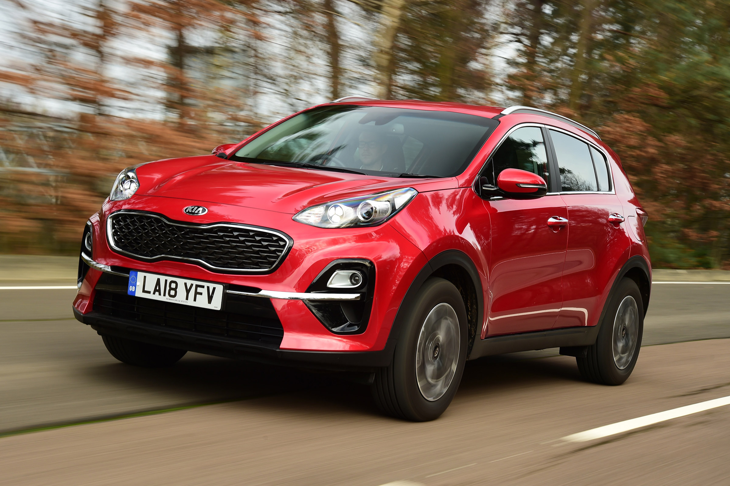 Kia Sportage mk4 driving