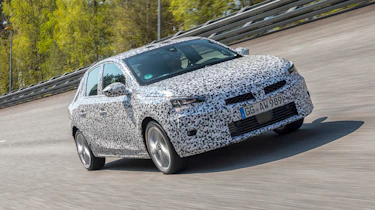 2019 Vauxhall Corsa Prototype front driving