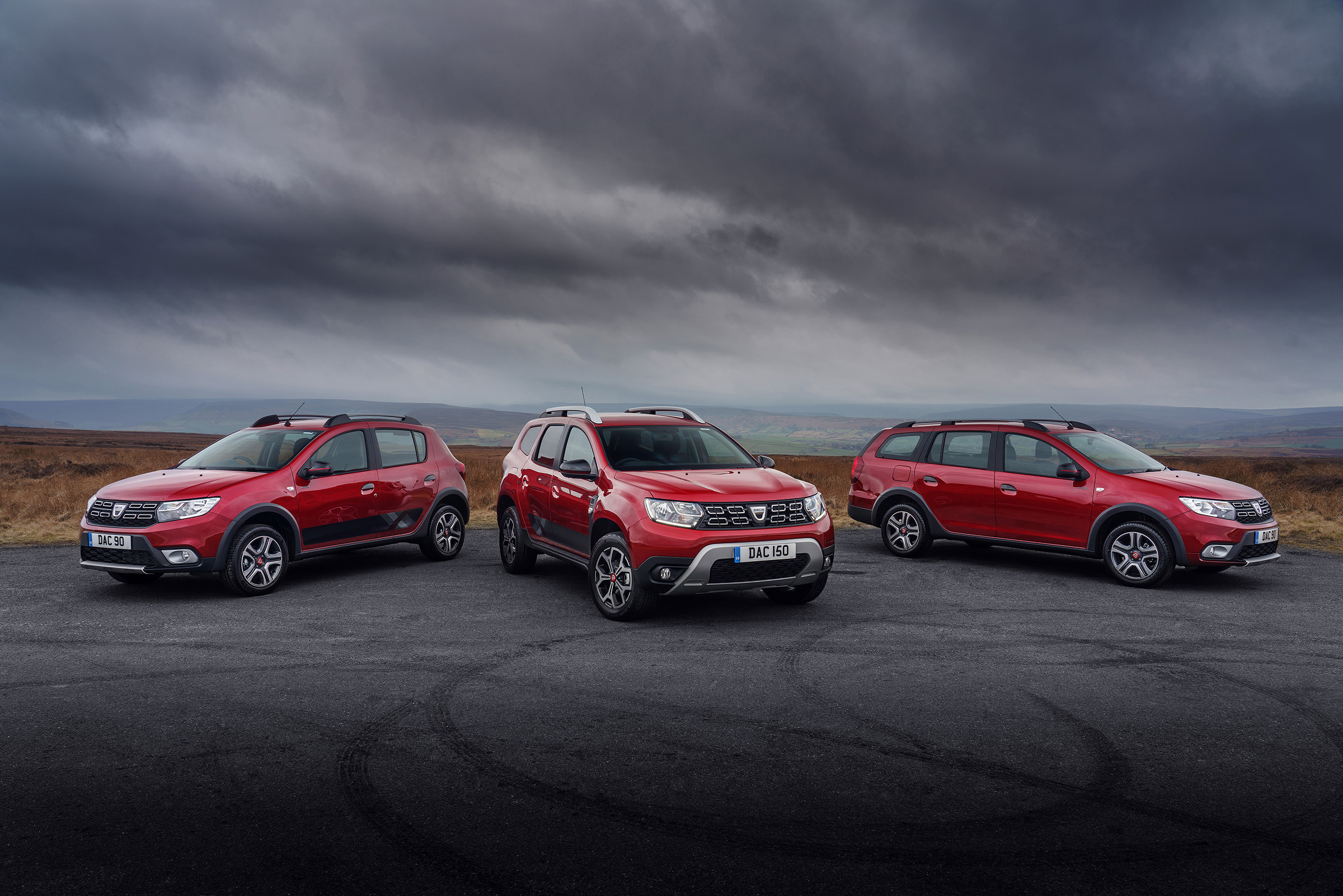 Dacia Techroad Sandero Stepway, Duster and Logan MCV Stepway