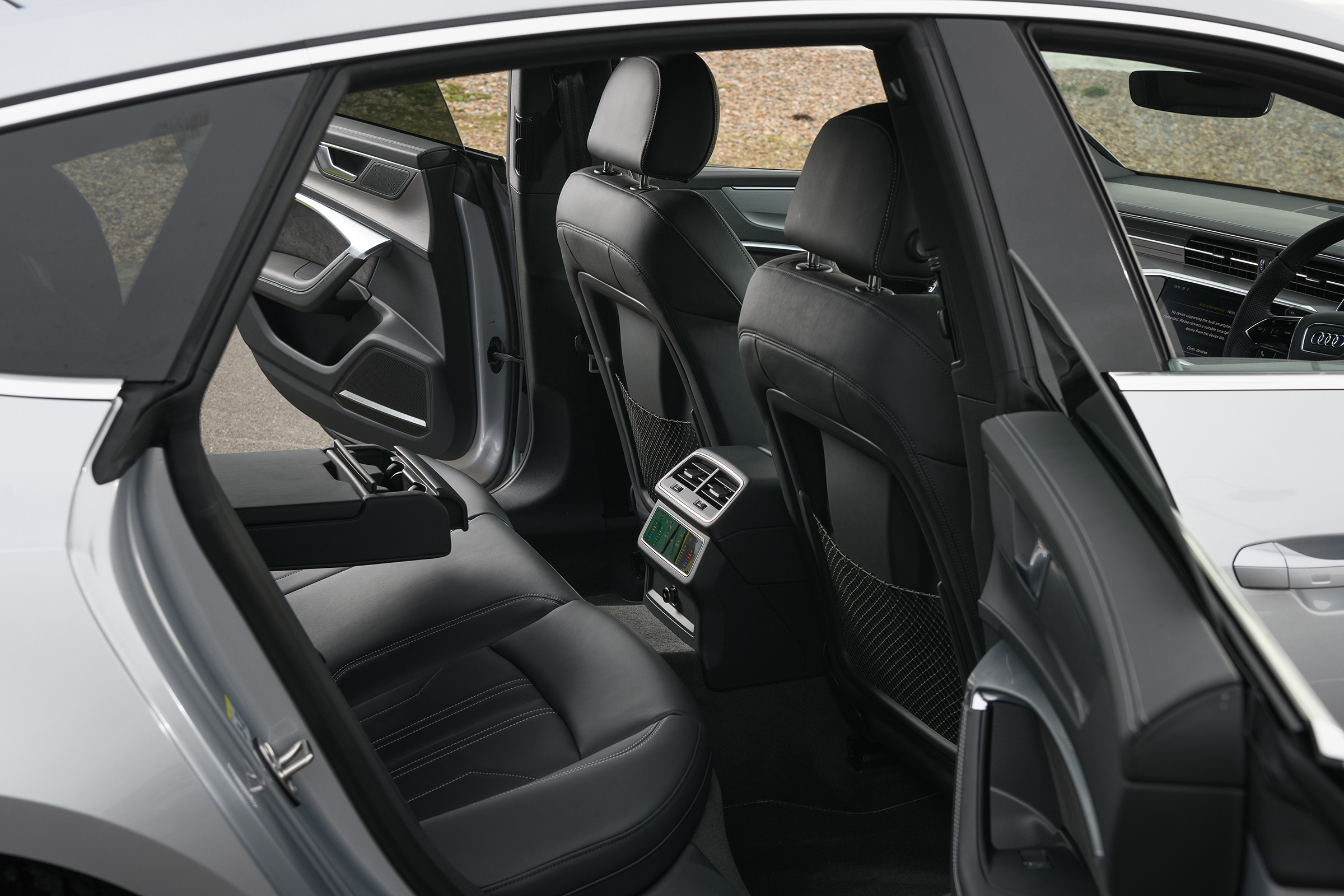 Audi A7 Sportback hatchback rear seats