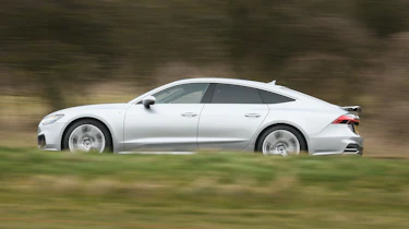 Audi A7 Sportback hatchback side panning