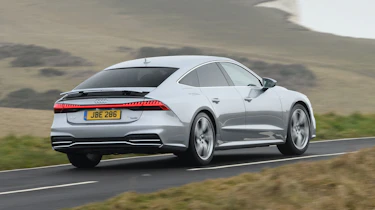Audi A7 Sportback hatchback rear driving