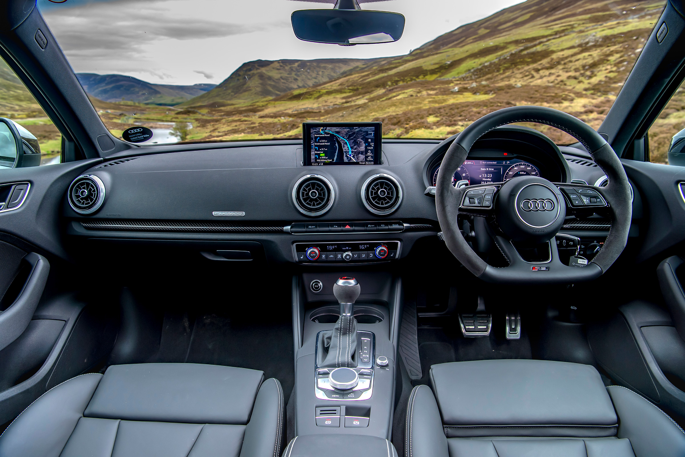Audi RS3 interior