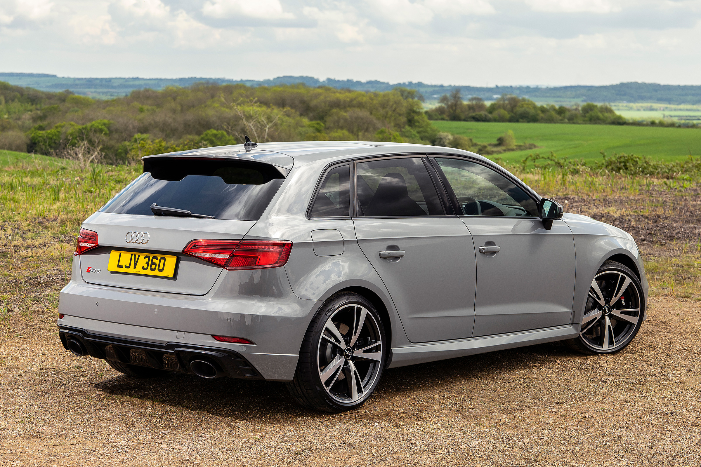 Audi RS3 rear 3/4 static