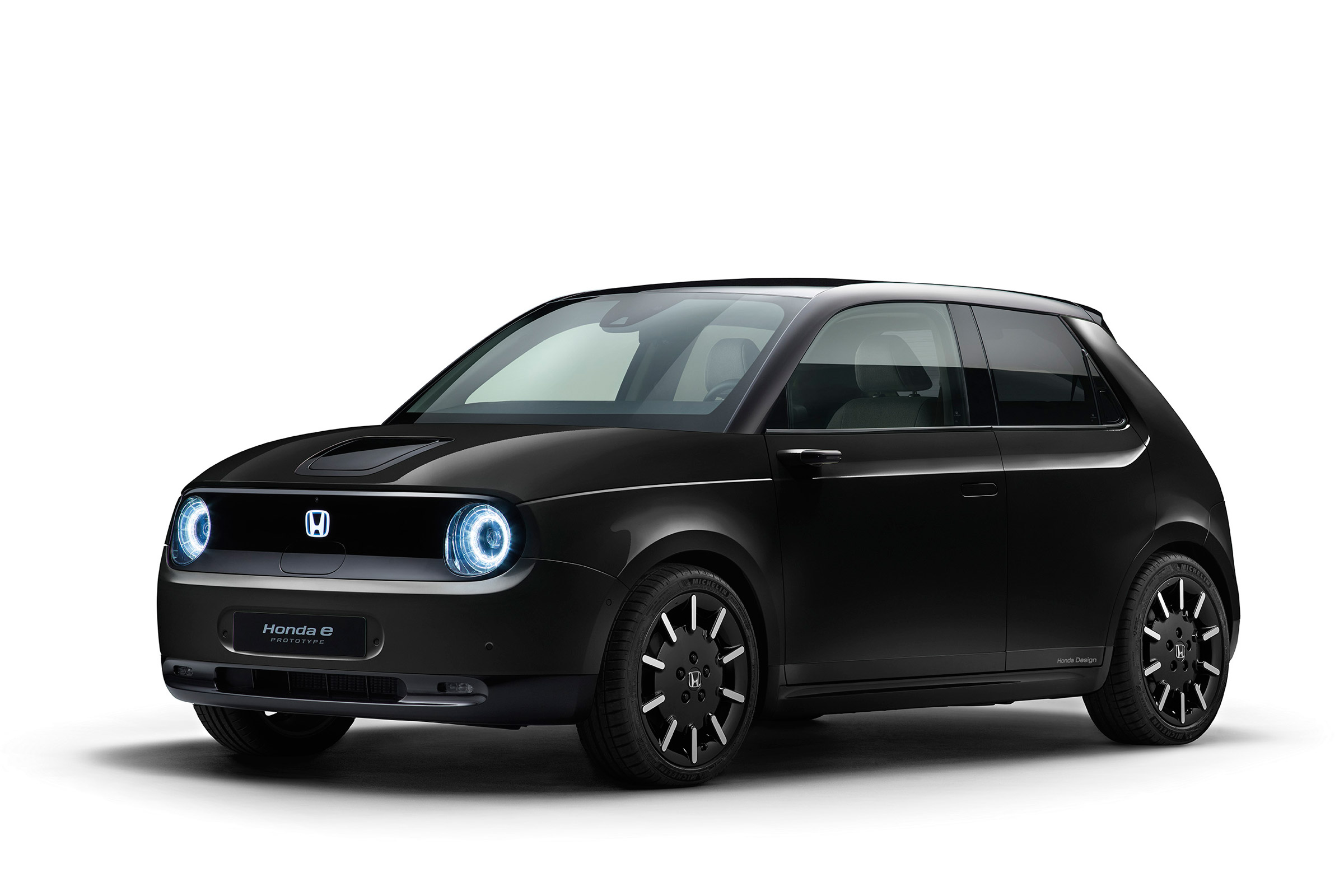 Honda e front black