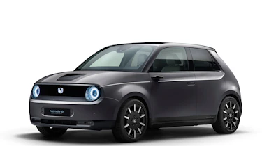 Honda e front grey