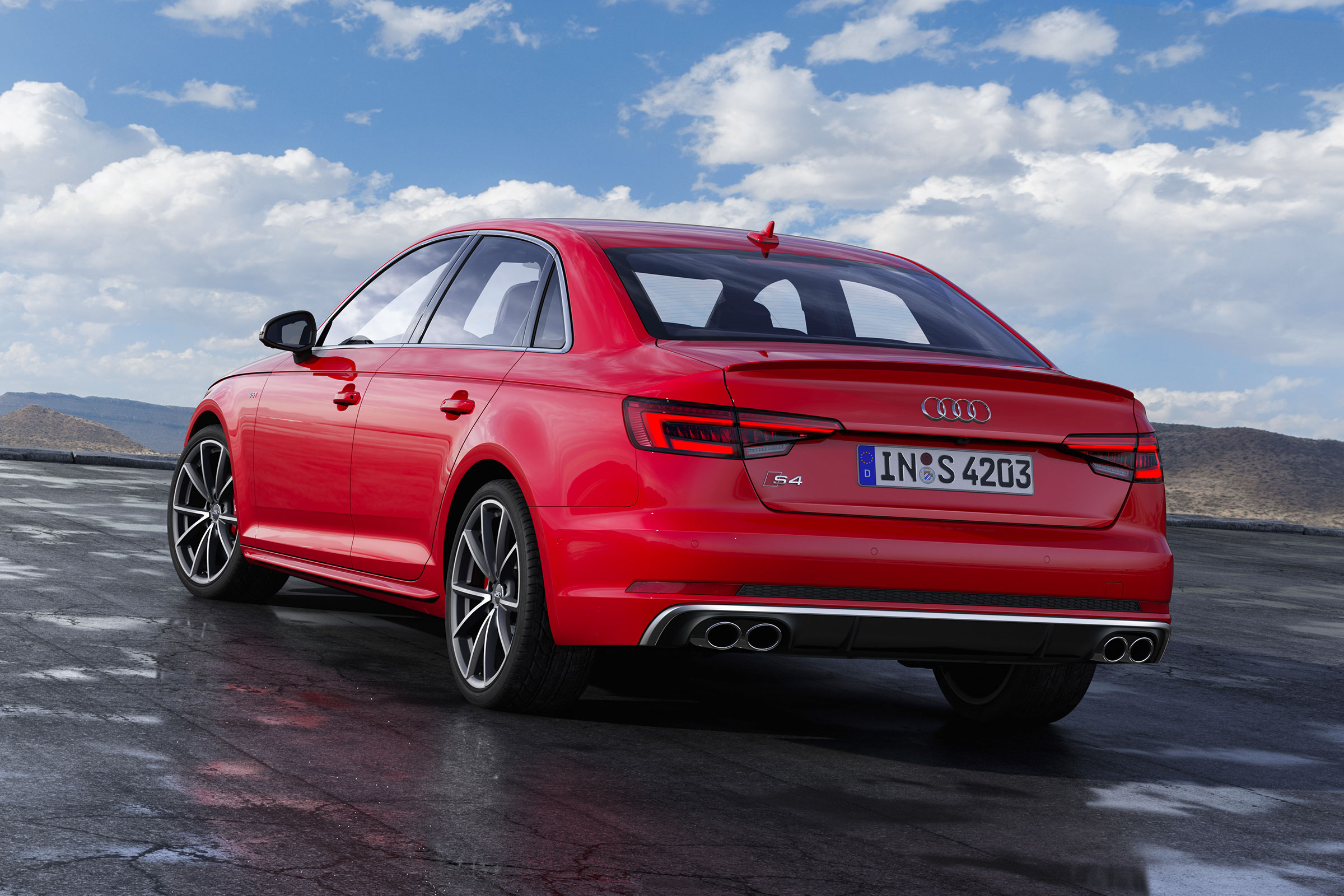 Audi S4 Saloon TDI - rear static
