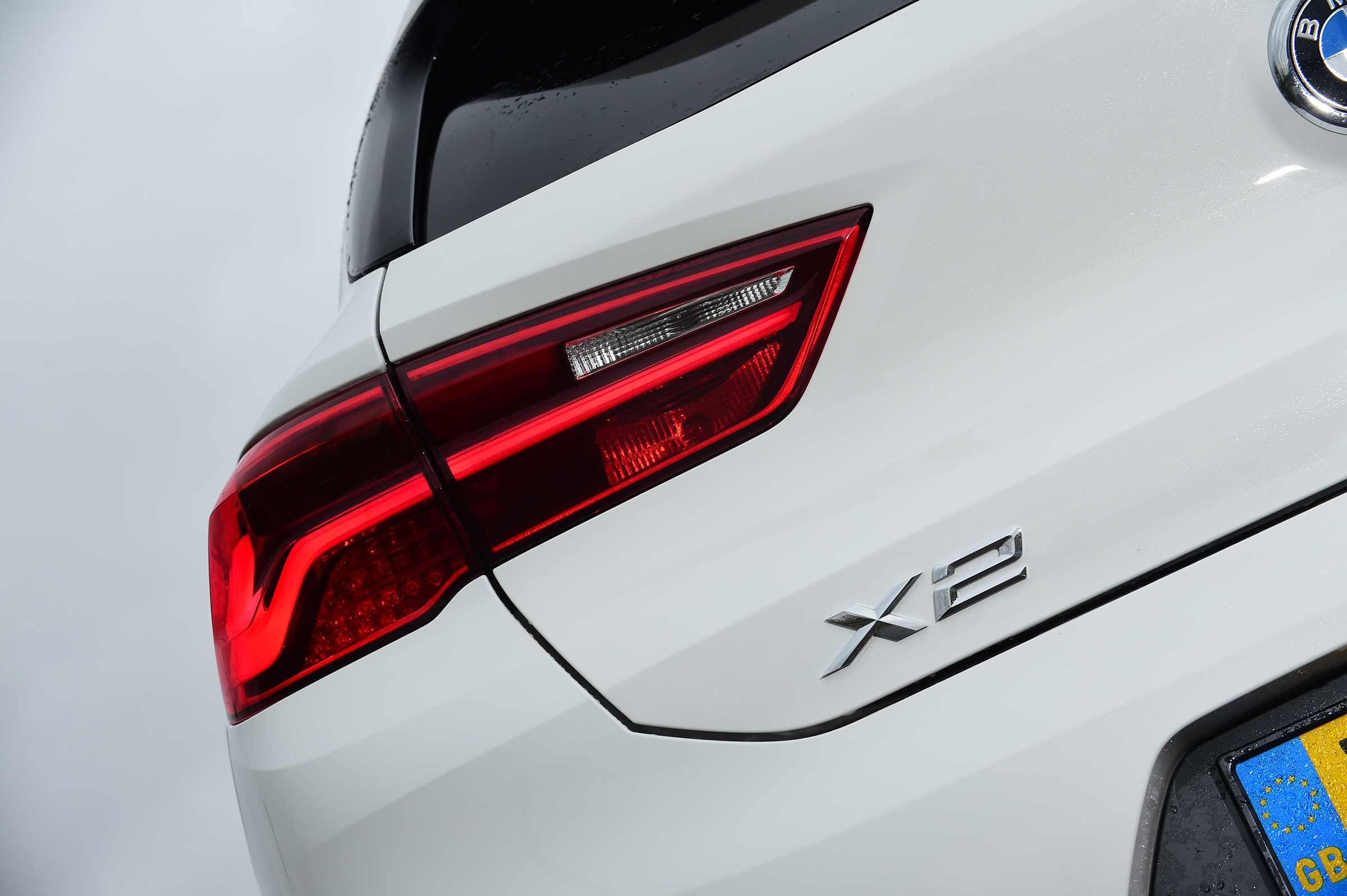BMW X2 SUV badge